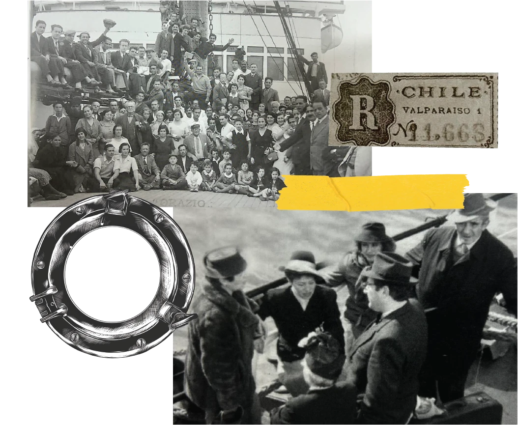 Llegada de los primeros refugiados judíos que huían de la persecución nazi